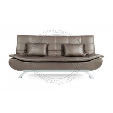Cayston 3 Seater Sofa Bed (Brown)